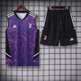 23/24 Juventus Purple 1:1 Quality Training Vest（A-Set）