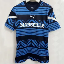 22/23 Marseille Blue Training Shirts Fans 1:1 Quality Training Shirt
