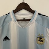 Retro Argentina 04/05 Home 1:1 Quality Retro Soccer Jersey