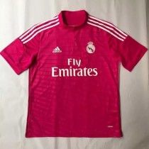 2014-2015 Retro Real madrid Away Pink 1:1 Quality Soccer Jersey
