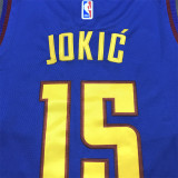 Nuggets JOKIC #15 Blue 1:1 Quality NBA Jersey