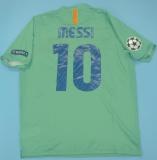 2010-2011 Retro Barcelona Away Green 1:1 Quality Soccer Jersey
