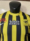 23/24 Al Ittihad (KSA) Home Player 1:1 Quality Soccer Jersey（吉达联合）