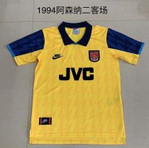 1994 Arsenal 2rd Away 1:1 Quality Retro Soccer Jersey