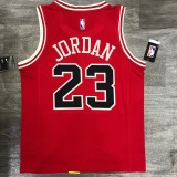 NBA Bulls crew red 23 Jordan with chip 1:1 Quality