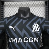 23/24 Marseille Black Player 1:1 Quality Training Jersey（宝）