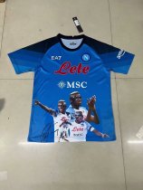 OSIMHEN#9 Napoli 23/24 Commemorative Edition Blue Fans 1:1 Quality Soccer Jersey