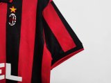 1995/1996 AC Milan Home Fans 1:1 Retro Soccer Jersey