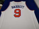 NBA Knicks 9 rookie Barrett white 1:1 Quality