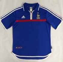2000 France European Cup Winner 1:1 Quality Retro Soccer Jersey