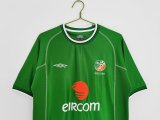 2002 Nigeria Home Green 1:1 Retro Soccer Jersey