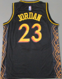 NBA Bull #23 Jordan city black 1:1 Quality