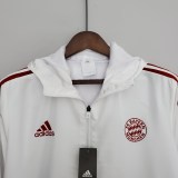 2022 Bayern Munich White Windbreaker