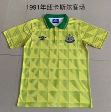 1991 Newcastle Away Fans 1:1 Quality Retro Soccer Jersey