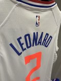 NBA Clipper away 【customized】Leonard No.2 1:1 Quality