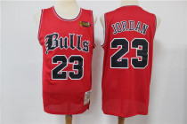 NBA Bulls 23 red old England retired limited edition Jersey 1:1 Quality