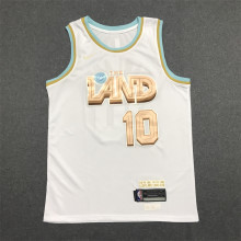 22-23 Cleveland Cavaliers CARLAND #10 White City Edition 1:1 Quality NBA Jersey