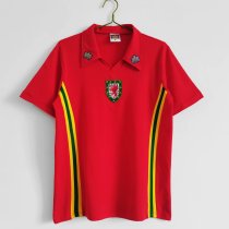 1976-1979 Wales Home 1:1 Retro Soccer Jersey