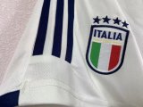 23/24 Italy Away White Shorts 1:1 Quality Soccer Jersey