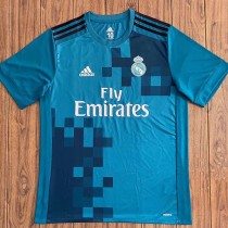 2017-2018 Retro Real Madrid Third Long Sleeve 1:1 Quality Soccer Jersey