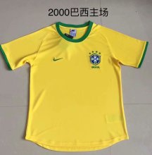 2000 Brazil Home 1:1 Quality Retro Soccer Jersey