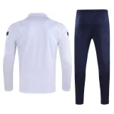 20/21 France White Half Pull Sweater Tracksuit 1:1 Quality Soccer Jersey