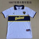 1996-1997 Boca Away Fans 1:1 Quality Retro Soccer Jersey