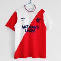 1987-1988 Rangers home fans 1:1 Quality Soccer Jersey