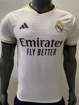 23/24 Real Madrid Home White Player 1:1 Quality Soccer Jersey