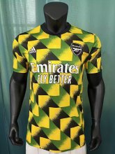 22/23 Arsenal Yellow Fans Version 1:1 Quality Training Shirt
