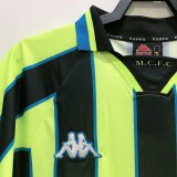 1998-1999 Manchester City Away 1:1 Quality Retro Soccer Jersey