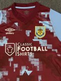 22/23 Burnley Home Fans 1:1 Quality Soccer Jersey