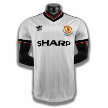 1983 Manchester United away 1:1 Quality Retro Soccer Jersey