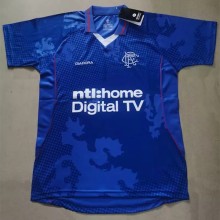 2002-2003 Retro Rangers Home 1:1 Quality Soccer Jersey