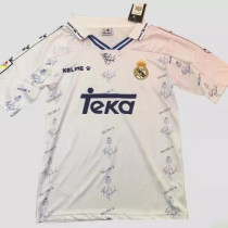 1994-1996 Retro Real Madrid White 1:1 Quality Soccer Jersey