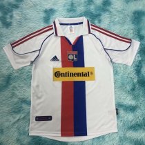 2000-2001 Lyon Home Fans 1:1 Quality Retro Soccer Jersey
