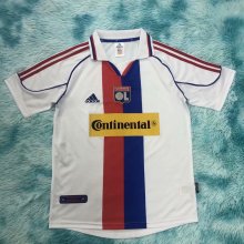2000-2001 Lyon Home Fans 1:1 Quality Retro Soccer Jersey