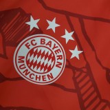 21/22 Bayern Munich Red Windbreaker