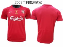 2005 Liverpool Champions League 1:1 Quality Retro Soccer Jersey