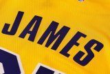 NBA Laker yellow James No.23 1:1 Quality