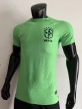 22/23 Brazil Green Player version 1:1 Quality Soccer Jersey
