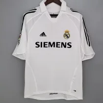 2005-2006 Real Madrid Home 1:1 Retro Soccer Jersey