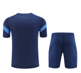 22/23 Italy Training Suit Blue 1:1 Quality Training Jersey