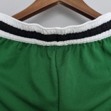 2022 Boston Celtics NBA US Training Shorts Green Black 1:1 Quality NBA Pants