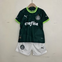 23/24 Palmeiras Home Green Kids Soccer Jersey