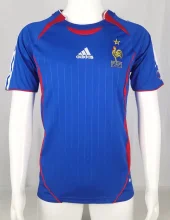 2006 France Home 1:1 Quality Retro Soccer Jersey