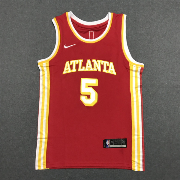 22/23 Hawks MURRAY #5 Red 1:1 Quality NBA Jersey