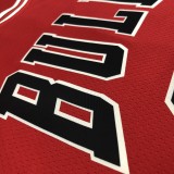 NBA Bulls crew neck red 33 with chip 1:1 Quality