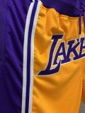 NBA Lakers Embroidered Shorts 1:1 Quality