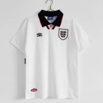 1994-1995 England Home 1:1 Quality Retro Soccer Jersey